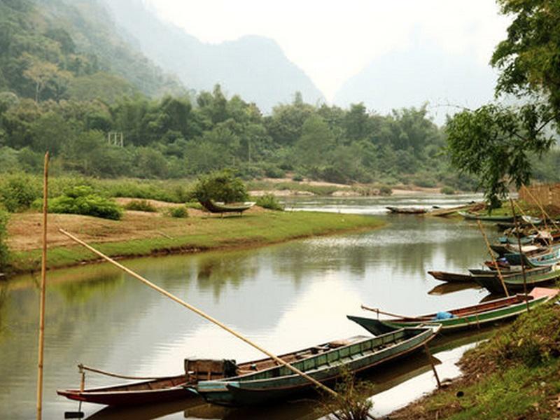 河景小屋 Muang Ngoi 外观 照片
